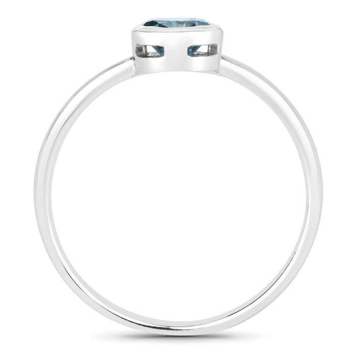Zonder minimumprijs - Ring - 14 karaat Witgoud - 0.70ct. tw., Bijoux, Sacs & Beauté, Bagues