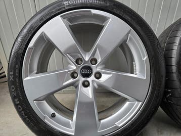 Audi Q5 Q3 A6 20 inch velgen S Line velgen zomerbanden 5x112, 255 mm, Verzenden, Banden en Velgen, Nieuw