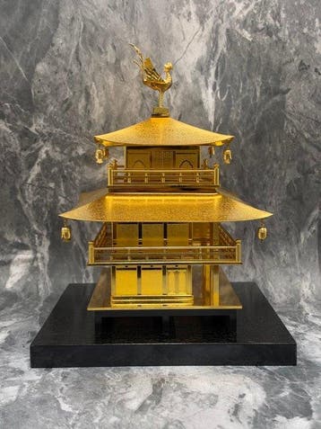 Kinkaku-ji Golden Pavilion  Rokuon-ji  Kyoto - Japan -