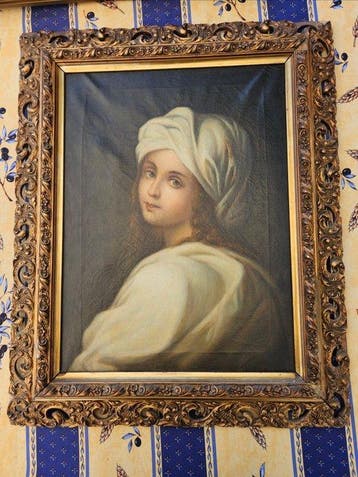 Mario Ciappa (XIX-XX), Nach Guido Reni - Porträt der