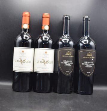 2020 x2 Reggine, Ultimo Canto & 2017 x2 Castiglion del, Nieuw