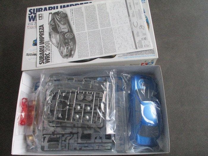 Tamiya 1:24 - Modelbouwdoos - Tamiya - Subaru impreza WRC, Hobby en Vrije tijd, Modelauto's | 1:5 tot 1:12