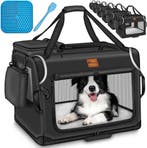 Reisbench hond - Draagtas hond - Transportbox - 83x58x58 cm, Verzenden, Nieuw