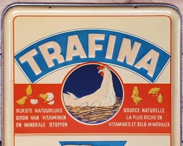 Emulsion Trafina Levertraan (origineel, ca. 1947) - Emulsion