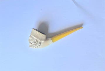 Zonder minimumprijs - Meerschuim pijp - meerschaum, Bakeliet, Verzamelen, Nieuw