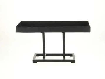 Actie metalen frame tray rechthoek 25.5x10 cm voor 1 blok /, Nieuw