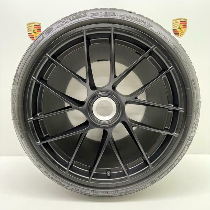 Porsche 991 GTS (MK II) ORIGINELE 20 met banden(7/8 mm), Autos : Pièces & Accessoires, Pneus & Jantes, Enlèvement