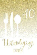 Menukaarten - Menukaart maken Feest met gratis proefdruk, Nieuw, Overige typen