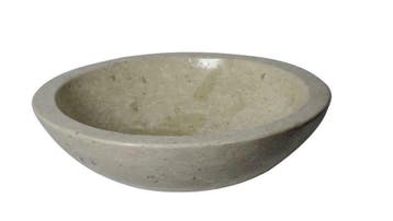 Sanifun Waskom Senalda kalksteen beige, Nieuw, Wastafel