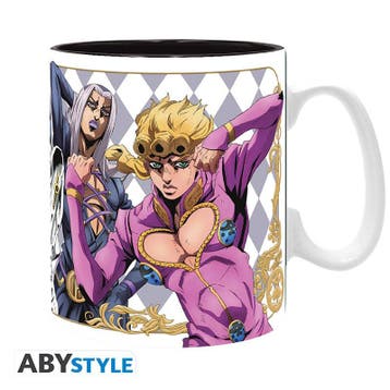 Jojos Bizarre Adventure Golden Wind XL Mok, Ophalen of Verzenden, Nieuw