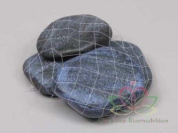 Riviersteen Groot Grijsblauw Stenen 1000 gram, Nieuw