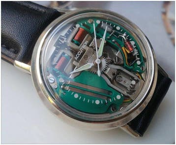 Bulova Accutron Spaceview-Révisée - 214 - Heren - 1964