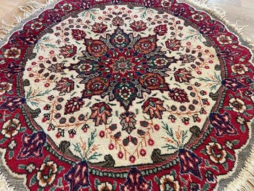 Rond Indo Tabriz - no reserve price - handgeknoopt - wol -, Huis en Inrichting, Stoffering | Tapijten en Vloerkleden, Nieuw