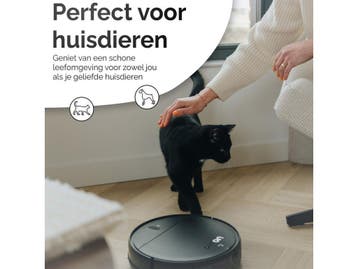 Airson Pro Clean - Robotstofzuiger - 4000Pa zuigkracht -, Verzenden, Zo goed als nieuw