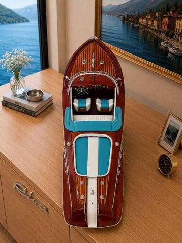 Riva Aquarama 53 cm modelisme bois maquette 1:14 - Bateau, Hobby & Loisirs créatifs
