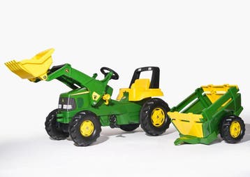 John Deere traptractor + lader | 35% korting | Retour deal, Verzenden, Zo goed als nieuw, Trapvoertuig