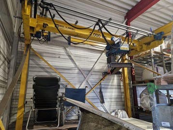 Demag hangkraan ± 3.000mm x 2.000kg 001619U, Ophalen, Gebruikt