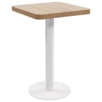 Scherpe Prijs: Bistrotafel Lichtbruin 50x50 | OP = OP, 50 tot 100 cm, Verzenden, Vierkant, 50 tot 100 cm