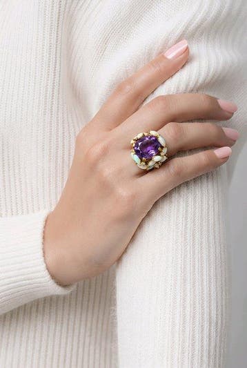 Ring - 18 karaat Geel goud, Exclusieve 18-karaats geelgouden, Nieuw