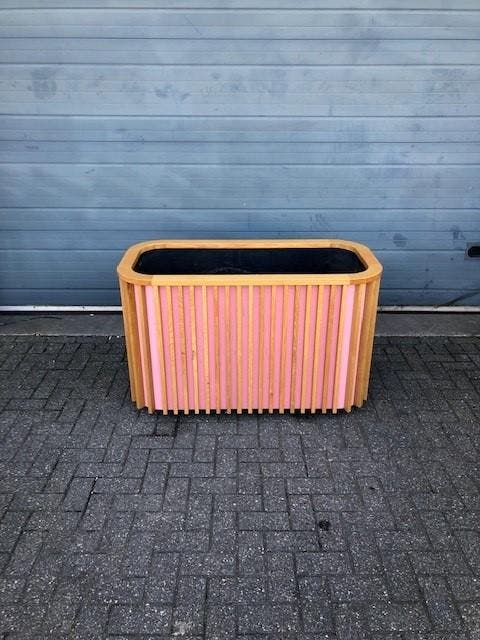 Gebruikte Verrijdbare Bloembak (130cm), Tuin en Terras, Bloempotten, Ophalen
