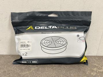 Veiling - 8x DeltaPlus filterpatroon halfgelaatsmasker 2-pac, Bricolage & Construction, Protection respiratoire