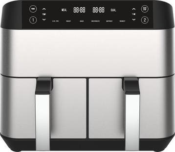 2dekans | Niceey Dubbele Airfryer XXL - Twee Kookvakken -, Ophalen of Verzenden, Nieuw