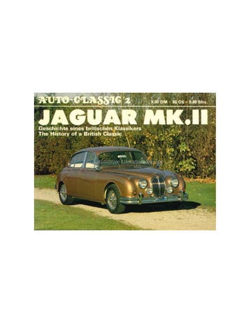 JAGUAR MK. II - AUTO-CLASSIC NR.2 - HALWART SCHRADER -BOEK, Ophalen of Verzenden, Nieuw