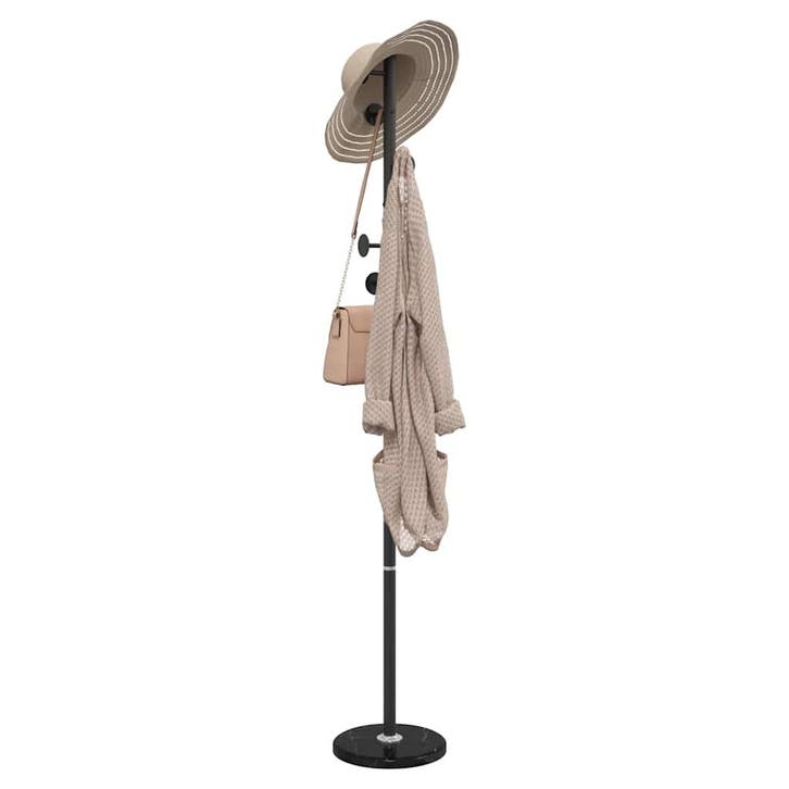 vidaXL Kapstok 176 cm gepoedercoat ijzer zwart, Huis en Inrichting, Woonaccessoires | Kapstokken, Nieuw, Verzenden