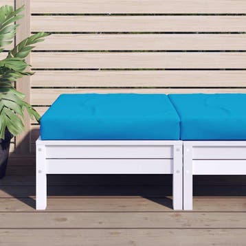 vidaXL Palletkussen 60x60x9,5 cm oxford stof lichtblauw, Huis en Inrichting, Verzenden, Nieuw