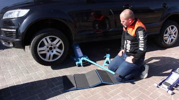 Datona Opvouwbare garage ligmat - Datona, Ophalen of Verzenden