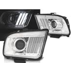 Phares Pour Ford Mustang 04-09 Tube Light Chromé, Auto-onderdelen, Verlichting, Verzenden, Nieuw