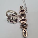 Sans prix de réserve - Ensemble de bijoux 2 pièces Argent