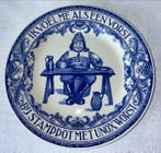 Aardewerk fabriek Petrus Regout Maastricht - Assiette murale, Antiquités & Art, Antiquités | Verre & Cristal