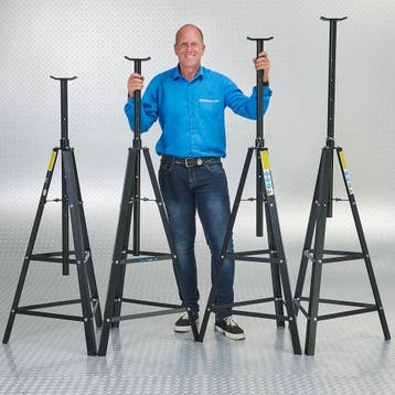 Datona Assteunen hoog 2 ton set - 4 stuks - maximale hoogte, Ophalen of Verzenden