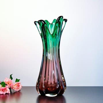 Vintage Sommerso Style - Vase - Verre