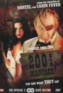 2001 maniacs op DVD, Cd's en Dvd's, Dvd's | Horror, Nieuw in verpakking, Verzenden