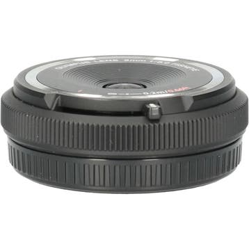 Olympus Body Cap lens 9mm f/8.0 Fisheye - Zwart CM7770, Ophalen of Verzenden, Gebruikt, Overige typen