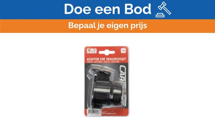 Bieden: Carpoint Trailer Adapter Plug 5129518, Watersport en Boten, Bootonderdelen, Ophalen of Verzenden