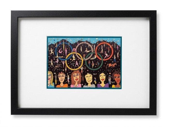 James Rizzi (1950-2011) - RINGS OF GLORY, Antiek en Kunst, Antiek | Overige Antiek