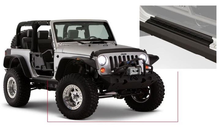 Bushwacker 07-18 Jeep Wrangler Trail Armor Rocker Panel and, Auto-onderdelen, Overige Auto-onderdelen, Ophalen of Verzenden