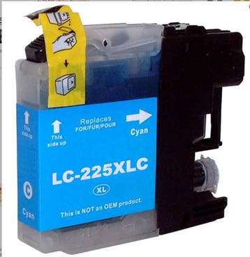 Huis-Merk  BROTHER LC-225 XL Cyaan 15ml + Chip 247Print, Verzenden, Nieuw, Brother