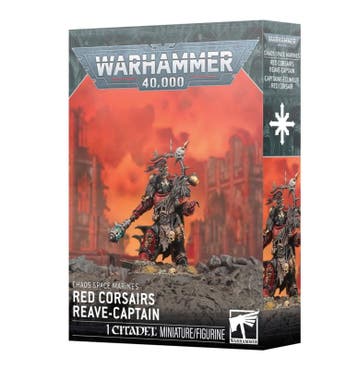 Chaos Space Marines Red Corsairs Reave-Captain (Warhammer, Ophalen of Verzenden, Nieuw