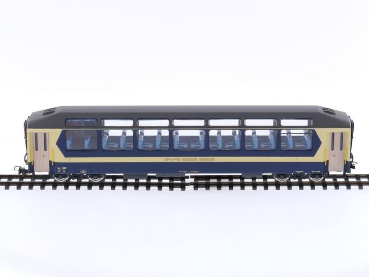 Schaal H0m Fulgurex 4114/2 panoramawagen 2e klas 220 van..., Hobby en Vrije tijd, Modeltreinen | H0, Gelijkstroom, Overige typen