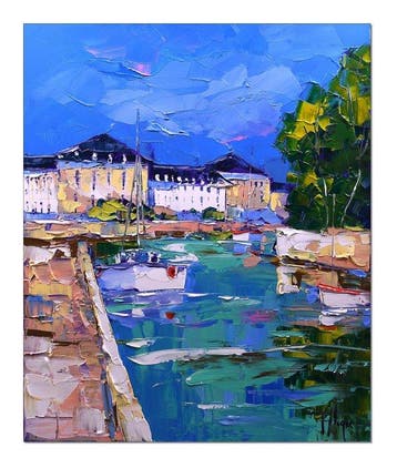 Olivier Pfleger - Mandrafina  Port de Rochefort, Antiquités & Art