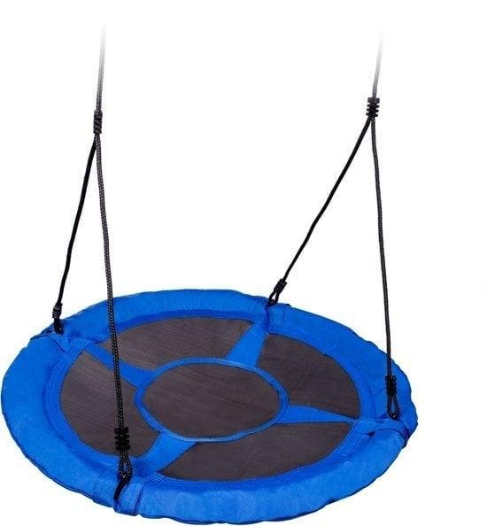Nestschommel 95cm blauw | 34% korting | Retour deal!, Enfants & Bébés, Jouets | Extérieur | Aires de jeux, Envoi