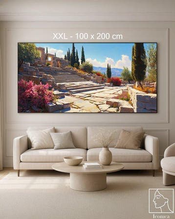 Iconica - Hellenic Ruins - unique 1/1 XXL (100 x 200 cm)