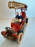 Tucher & Walther - Blikken speelgoed - Brandweerwagen -, Antiek en Kunst, Antiek | Speelgoed