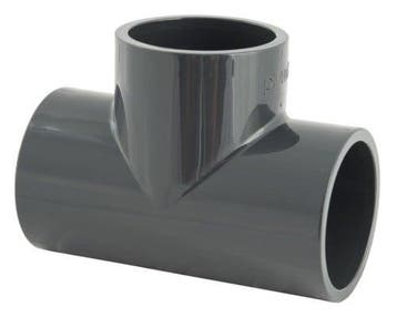PVC T-stuk 90 graden 63mm, Ophalen of Verzenden, Nieuw