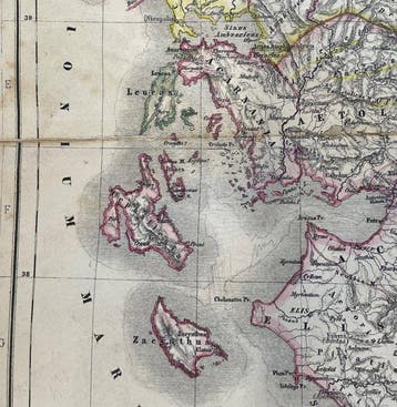 Griekenland - Oud-Griekenland / Athene; Heinrich Kiepert -, Nieuw