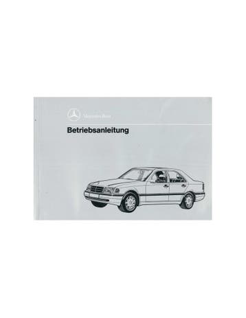 1994 MERCEDES BENZ C KLASSE INSTRUCTIEBOEKJE DUITS